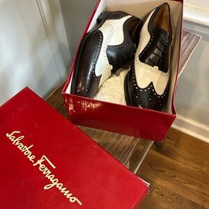 Salvatore Ferragamo men shoes Oxford wingtip